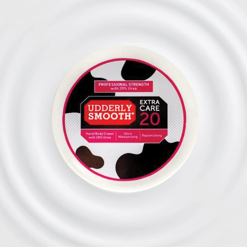 Udderly Smooth Extra Care Hand/Body Deep Moisturizing Cream, Unscented, 8 Ounce, 20% Urea