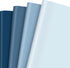 Whaline Dusty Blue Wrapping Paper, 4 Colors Gradient Blue Gift Wrap Paper for Wedding Birthday Baby Shower Supplies