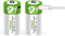 Rechargeable D Batteries 1.5V 12000mWh, USB Lithium Ion Rechargeable D Battery with USB Type C Charging Cable, 2-Pack