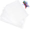 Gusseted Poly Bread Bags 200pcs (15x23cm) with Mixed Color Ties, Bakery Packaging