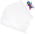 HOODANCOS Bread Wrappers Bags 200pcs (15x23cm) with Mixed Color Twist Ties, Airtight Bakery
