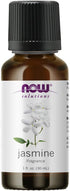 NOW Essential Oils, Jasmine Fragrance, 1-Ounce, Romantic Aromatherapy Scent, Steam Distilled, 100% Pure, Vegan, Child