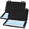 Mask Holder Plastic Case, Portable Storage Bag for Disposable Face Masks, Dustproof Organizer (Black*2 Pieces)