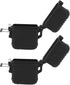 Waterproof Lighter Case Set, Black Plastic Organizer for 2Pcs Jar Holders for Fire Starters, Water Resistant