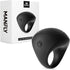 MANFLY Mini Massager, Waterproof Rechargeable Portable Body Massage Ball, Multifunctional Finger Massager, Black