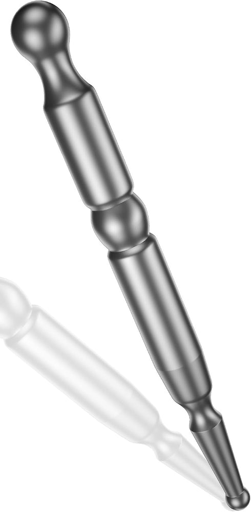 Jongait 4.92-Inch-Long Urethral Sounds for The Experienced Users - Stainless-Steel Urethral Dilator Penis Plug