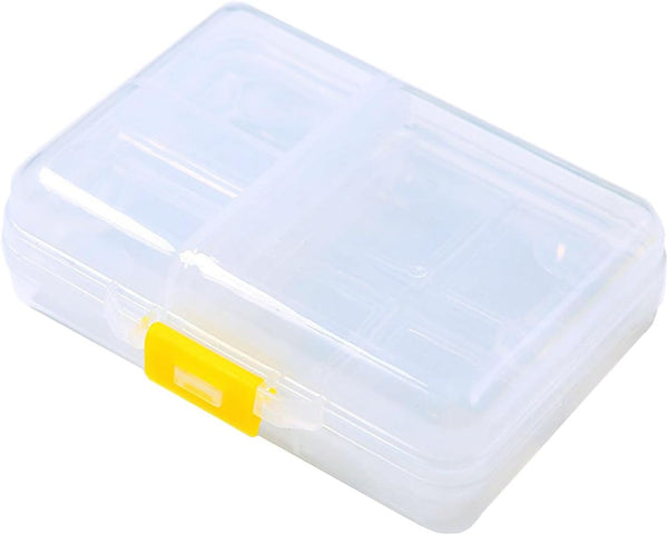 Wopanxye Large Travel Pill Organizer Box, Daily Medicine Dispenser, 9 Compartment Weekly Supplement