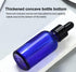 AKOAK 30ml Blue Glass Bottle with Dropper, Pack of 3 for Essential Oils or Laboratory Chemicals