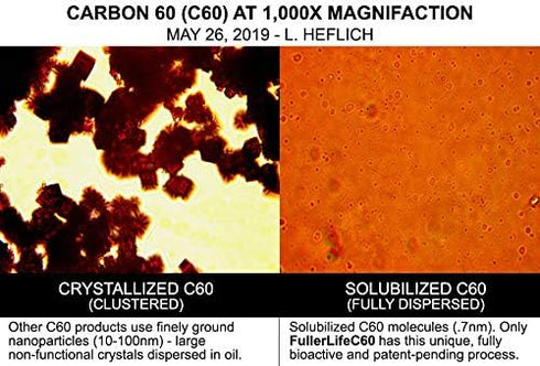Carbon 60 Antioxidant Dissolvable Strips | Immunity Booster | Pure 99.99% C60 Solvent Free, Fully Dissolved & Dispersed