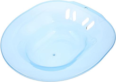 Pregnant Women Sitz Bath Basin Blue Ergonomic Comfortable Soaking Tub for Postpartum