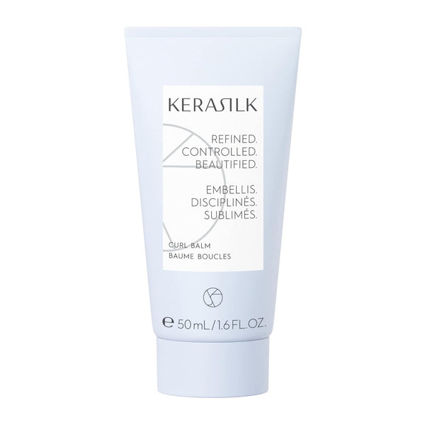 KERASILK Curl Balm | Frizz-Protection & Anti Humidity Effect | Creates Defined & Bouncy Curls | For All Curly Hair