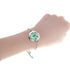 Popeoiuh 8 Essential Oil Diffuser Bracelets for Women Aromatherapy Lotus Locket Bracelet Adjustable Jewelry with Color