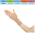 Palm Hand Brace Wrist Support Compression Sleeve for Carpal Tunnel (M, Skin)