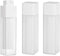 minkissy 3pcs Empty Airless Lotion Cream Pump Plastic Container - 30ml Refillable Cosmetic Bottle Dispenser