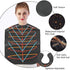 Professional Hair Capes for Dyeing & Haircutting, Oilproof Salon Barber Cape, Anti-static, Black