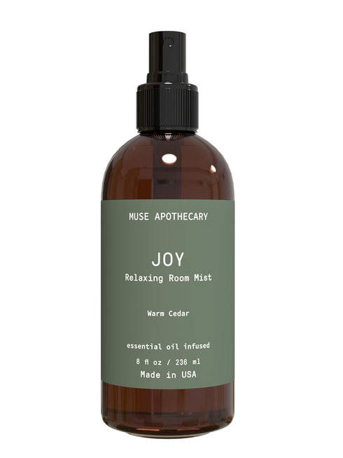Muse Apothecary Room Ritual - Christmas Room Spray | Aromatic Relaxing Mist | Infused with Essential Oils - 8 oz, Warm