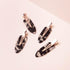 Kitsch Creaseless Hair Pins - No Crease Hair Clips for Makeup, 4pc Set for Styling