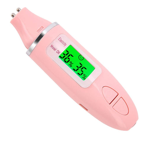 Professional Skin Analyzer Machine, Digital Oil Sensor, LCD Display Monitoring Meter for Face