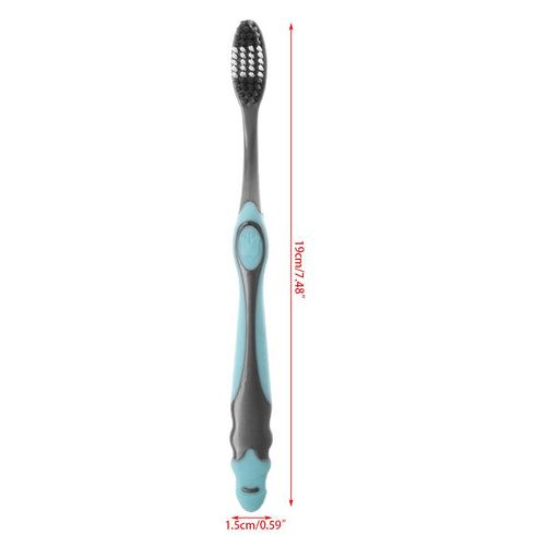 WOEIFGV 1pc Super Hard Bristles Tooth Brush For Adults Remove Coffee