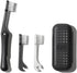 Replaceable Travel Size Foldable Toothbrush Kit | Portable Dual-Layer Bristles Toothbrush with Case for Travel