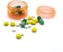 HaiSea Weekly Travel Pill Planner, Monthly Pill Organizer with Separate AM/PM Compartments, Colors Vary