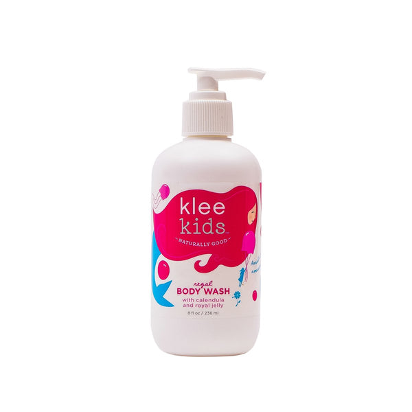 Luna Star Naturals Klee Kids Regal Body Wash with Calendula and Royal Jelly, 8 Ounce