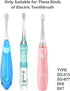 SEAGO Toothbrush Replacement Heads - SG977 SG513, 8 Pack for Kids - Compatible with SEAGO Electric Toothbrushes