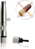 ROYAL Premium Nose Hair Trimmer for Men - Silver Bullet, Manual, Battery-Free, Stainless, Waterproof, Painless ET-3