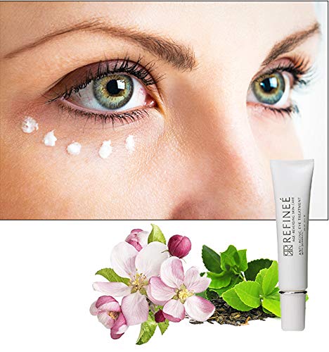 Refinee Anti-Aging Eye Treatment Cream, .5oz, for Crow's Feet, Fine Lines, and Wrinkles