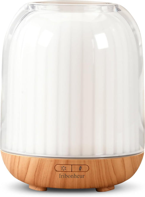 Iribonheur Essential Oil Diffuser with Night Lamp | 120ml USB Portable Aroma Diffuser