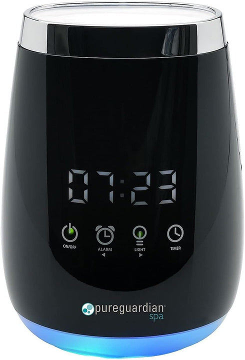 PureGuardian Diffuser for Essential Oils, Ultrasonic Cool Mist Aromatherapy, Night Light, Timer, SPA260