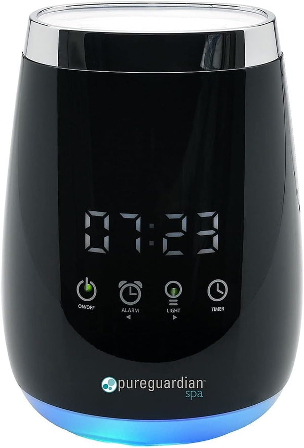 PureGuardian Diffuser for Essential Oils, Ultrasonic Cool Mist Aromatherapy, Night Light, Timer, SPA260