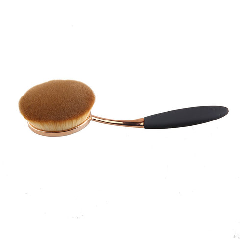 Yoseng Oval Foundation Brush, Large Toothbrush Makeup Brushes for Liquid Cream Powder Application