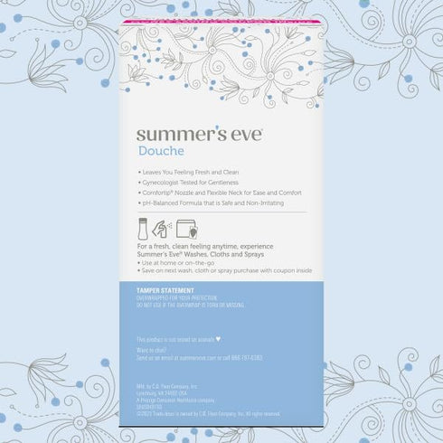 Summer's 2 (Pack 8) Eve Douche Extra Cleansing Vinegar & Water Ct