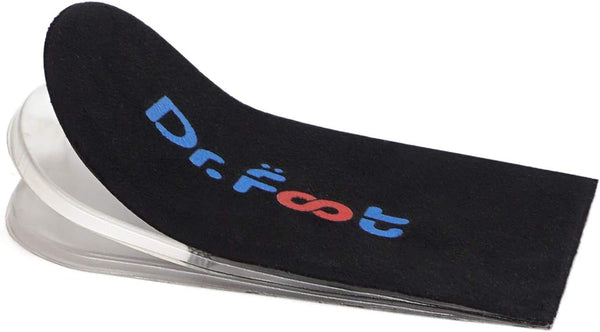 Dr.Foot Adjustable Orthopedic Heel Lift Inserts, Height Increase Insole for Leg Length Discrepancies, Spurs, Heel Pain
