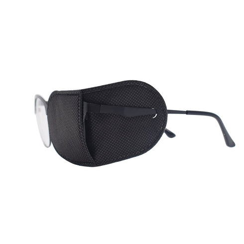 6pcs Eye Patches for Glasses - Large Size, Black