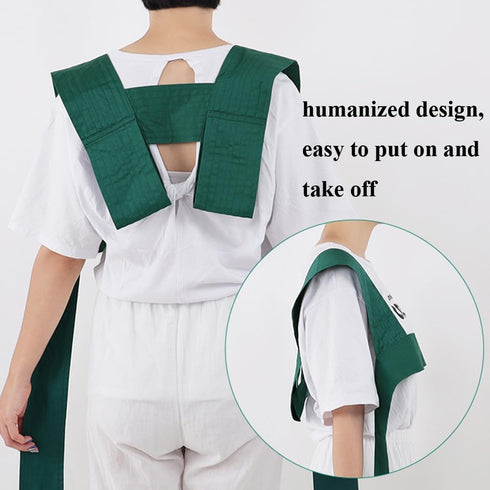 PENINSULA LOVE Vest Restraint Suit for Bed or Wheelchair Elderly Bed Restraint Strap Anti-Fall Wheelchair Harness Band