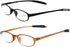 Lightweight Reading Glasses, Flexible Memory Plastic Readers for Men and Women