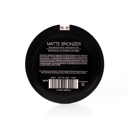 Palladio Matte Bronzer, No Tan Lines