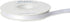 Ribbli Double Faced White Satin Ribbon - 1/4” x 25 Yards for Bows, Gift Wrapping, Floral Arrangement