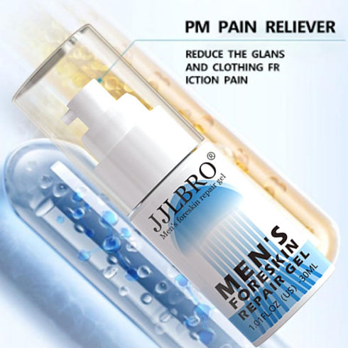 JJLBRO Men's Foreskin Repair Gel - Extra Power Strength Men Enlargement Essential Cream - Men's Strengthening Massage