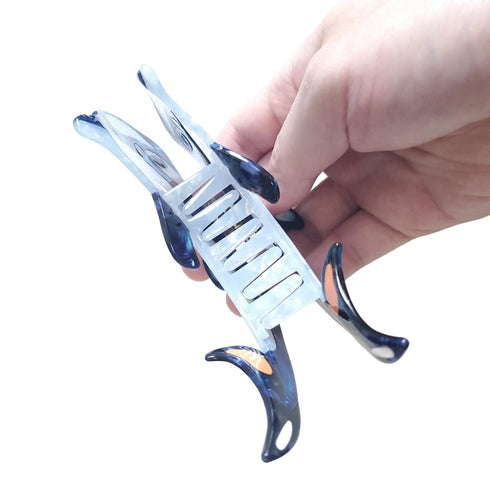 Novelty Ocean Dolphin Hair Clips, Big Claw Clips for Girls, Cellulose Acetate Hair Accessories