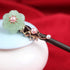 Wooden Hair Pins 7.08" Chinese Hair Sticks for Long Hair Buns (D)