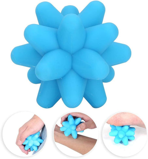 TMISHION Portable Acupoint Massage Ball, Muscle Release Deep Tissue Massage Silicone Fitness Ball, No Odor Gear