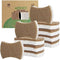 10 Pack Eco-Friendly No-Scratch Dish Sponges, Natural Kitchen Sponges for Washing & Cleaning, Quick-Drying, Odor Free