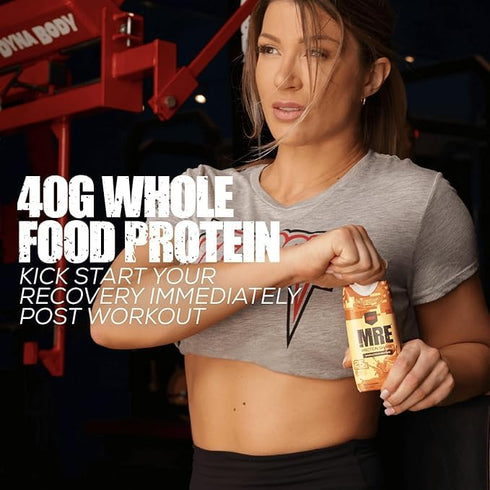 REDCON1 MRE Ready to Drink Protein Shakes, Cookies & Cream - 12 Pack Lactose & Whey Free Nutritional Shake