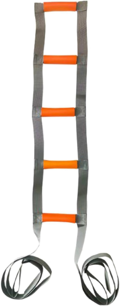 PawwJoy Bed Ladder Assist Hand Grip Easy to Install Assistive Bedside Pull Rope Sit up Helper for Elderly Adults