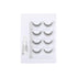 Profusion Cosmetics Frosted Snow Sparkle 4 Pair Luxe False Lash Set, Vegan Lightweight Lashes for Natural Looks