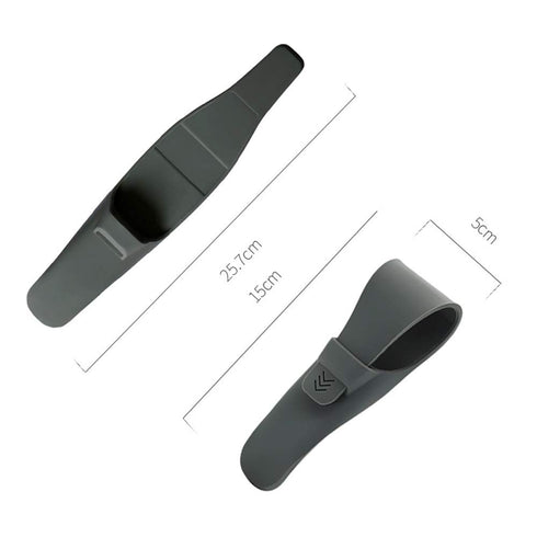 JCSMARTEC 2-Pcs Silicone Razor Case, Portable Waterproof Travel Shaver Cover Bag Protector (2-PACK)