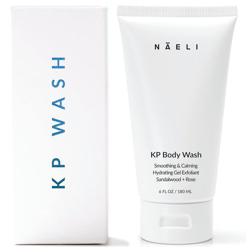 Keratosis Pilaris & Acne Exfoliating Body Wash Cleanser - 14% Glycolic & Salicylic Acid, 6 Oz
